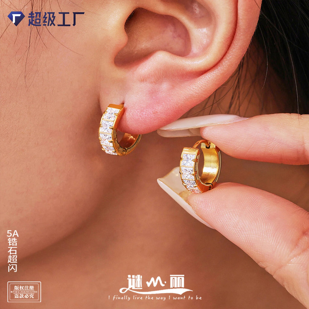 Stainless Steel Fashionable Earrings