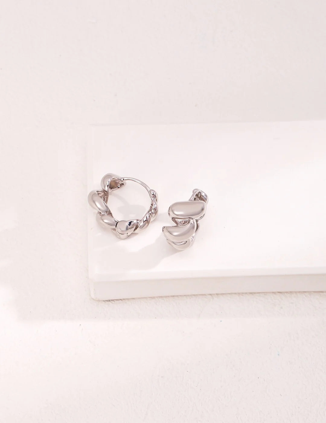 Twisted Twist Hoops Earrings