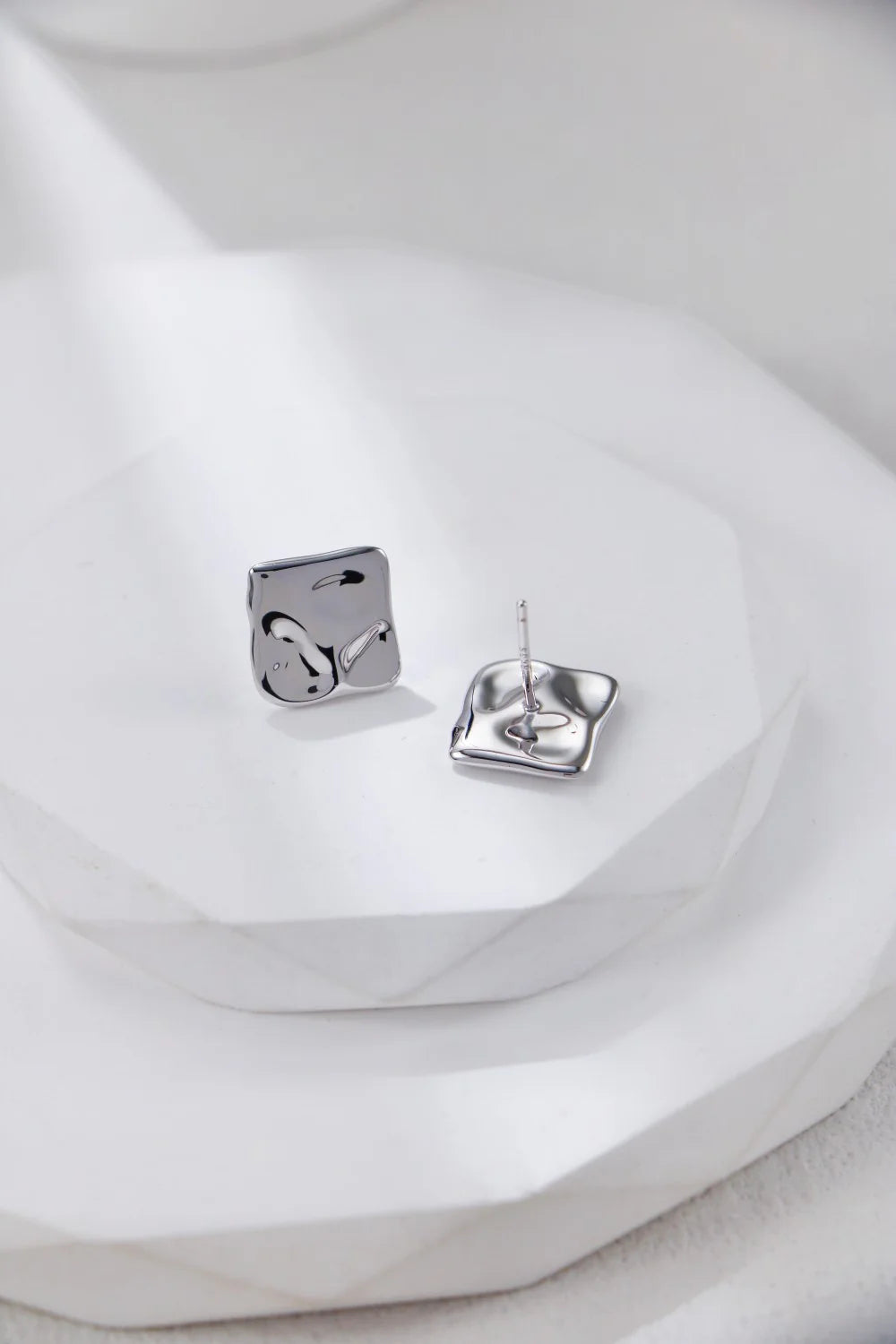 Square Textured Stud