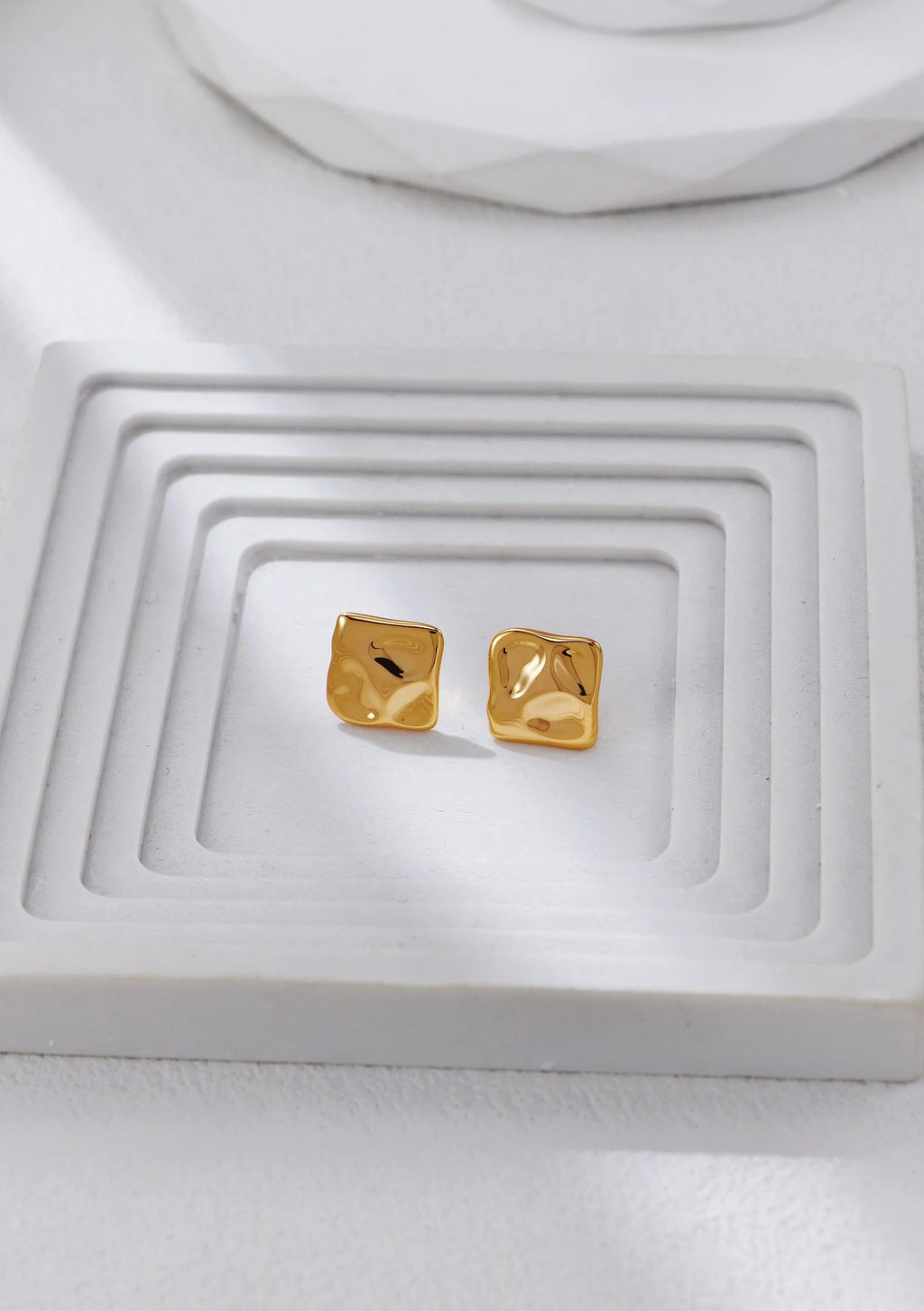 Square Textured Stud