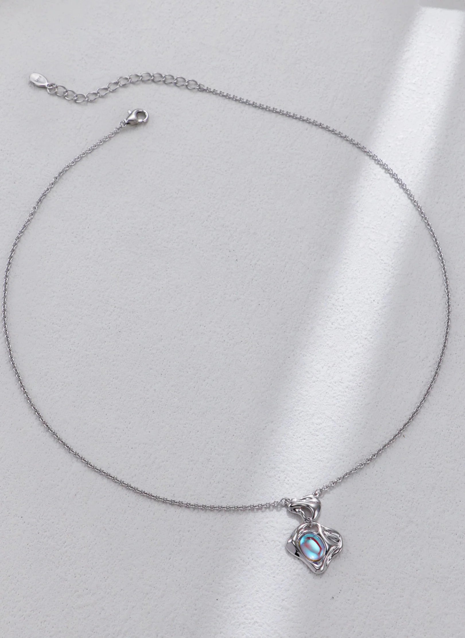 Retro Moonstone Necklace