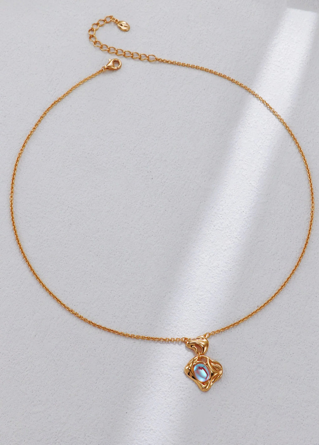 Retro Moonstone Necklace